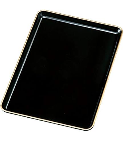 Amazon.co.jp: 保管品□山田平安堂□もてなし盆 白檀 盆 約31×20